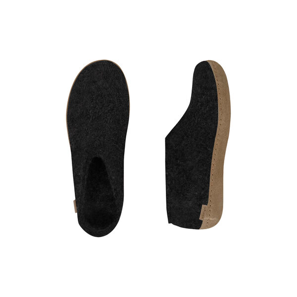 Filtsko, koksgrå Filtsko, koksgrå, Glerups