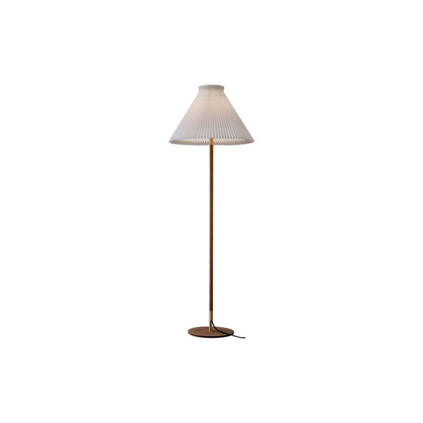 Le Klint 328 gulvlampe med standardskærm, røget eg Le Klint 328 gulvlampe med standardskærm, røget eg, LE KLINT