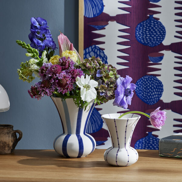Signature vase 20 cm, blå Signature vase 20 cm, blå, Kähler