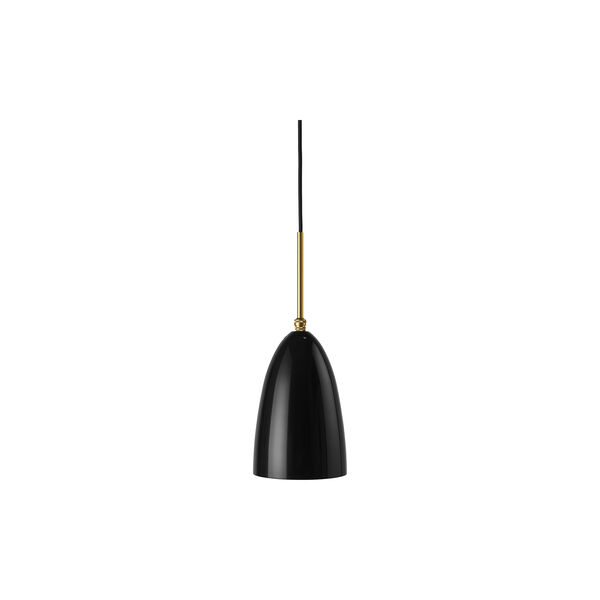 Gr&auml;shoppa Pendant, black glossy, GUBI