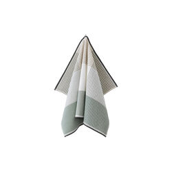 BECKER 63 Tea Towel | Sage Green | Viskestykke, Georg Jensen Damask
