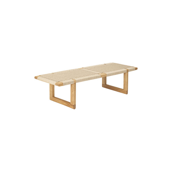 BM0489L Table Bench bord, olieret eg/natur, Carl Hansen & S&oslash;n