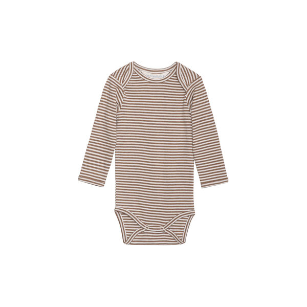 Baby Body Stripe, almond/offwhite, Serendipity