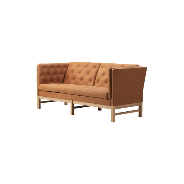 EJ315 2,5 pers. sofa, walnut/s&aelig;bebehandlet eg, Fredericia Furniture