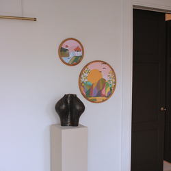 Farvet bjerg, Papirværk