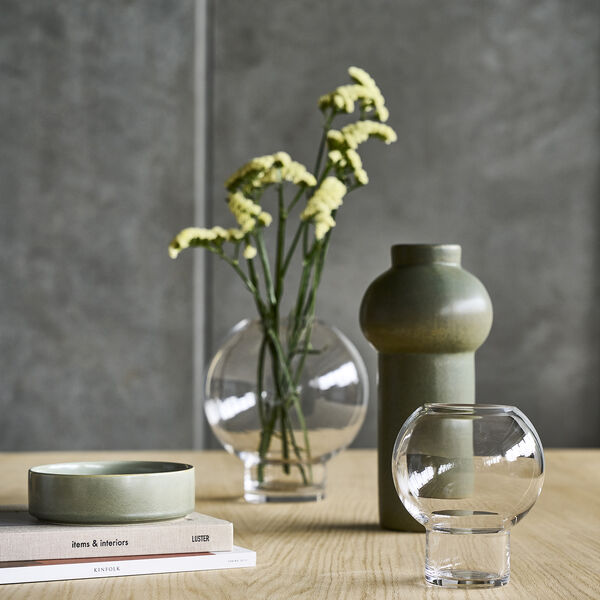 Rost vase, grøn, Villa Collection