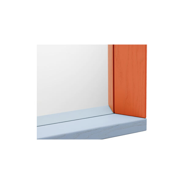 Colour Frame Mirror Medium, blue/orange Colour Frame Mirror Medium, blue/orange, Vitra