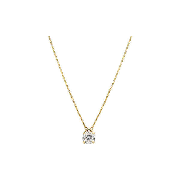 Venice Solitaire Halsk&aelig;de | 14 kt. Guld | 0,50 ct, Sif Jakobs Jewellery