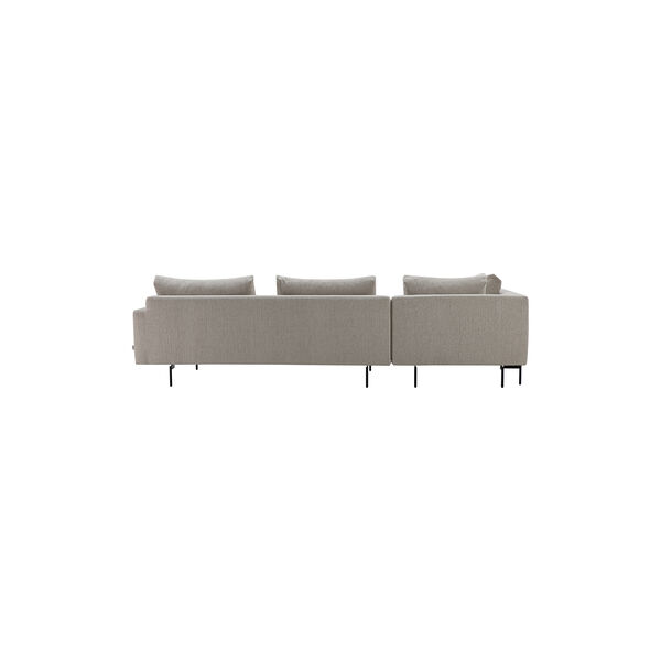 Edge V2 sofa med venstrevendt chaiselong, soft 02, Wendelbo