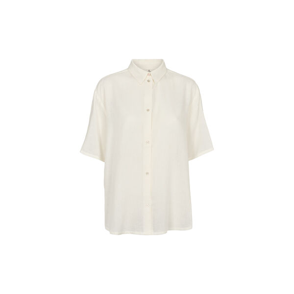 Carina Oversized Shirt, bright white, Basic Apparel