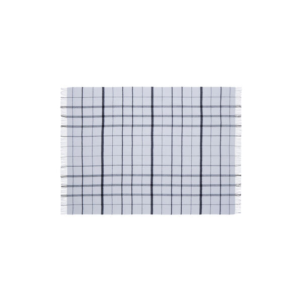Warp and Weft plaid, 02105 stable - concrete/midnight, Silkeborg Uldspinderi