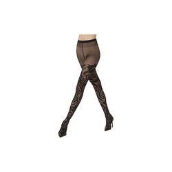 Rose Shadow Tights, black/black, Wolford
