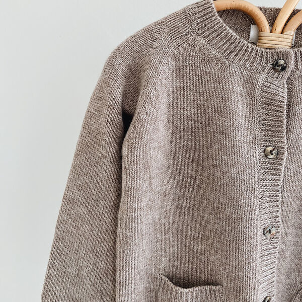 Bobbie Cardigan Baby, toast, Lalaby