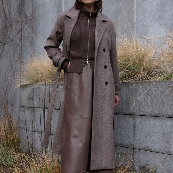 Sabotage jacket, brown mel., PBO