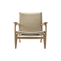 CH25 loungestol, olieret eg/natur CH25 loungestol, olieret eg/natur, Carl Hansen & Søn