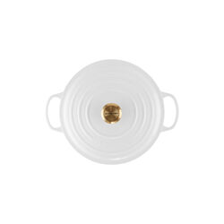 Signature rund gryde &Oslash; 28 cm, white, Le Creuset