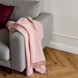 Secret plaid, 02210 blush/rosa, Silkeborg Uldspinderi