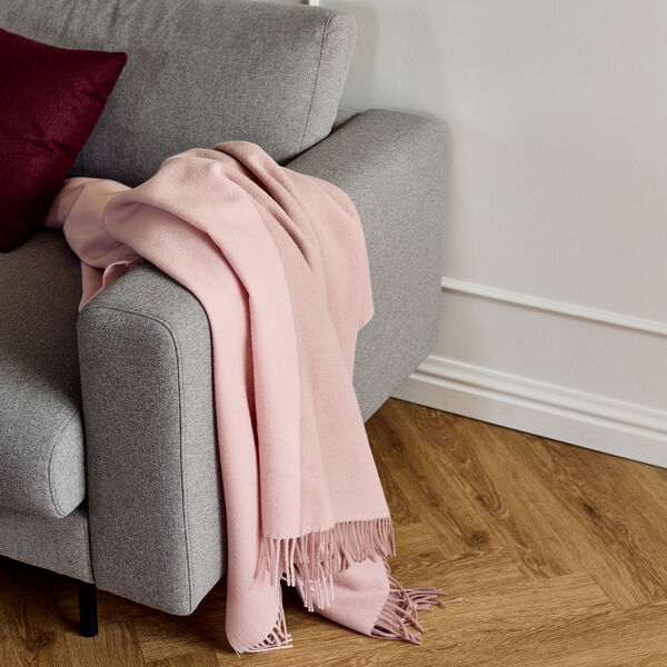 Secret plaid, 02210 blush/rosa, Silkeborg Uldspinderi