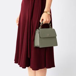 Delia Crossbody Bag M, moss green, Aigner