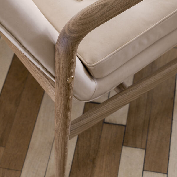 VLA76 Foyer loungestol, Sif 90/olieret eg, Carl Hansen & Søn