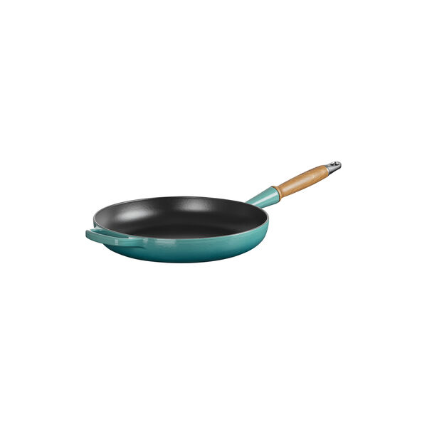 Signature stegepande med tr&aelig;h&aring;ndtag &Oslash; 28 cm, bleu riviera, Le Creuset
