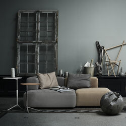Alphabet™ PL210-1 sofa, dark green 1161, Fritz Hansen