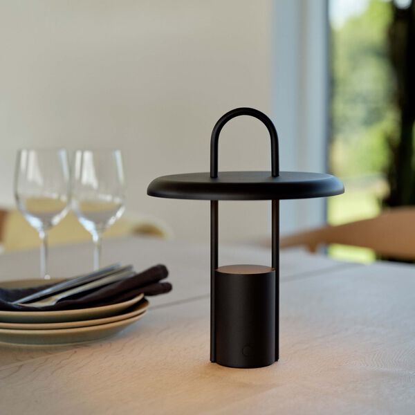 Pier portable LED lampe, black, Stelton