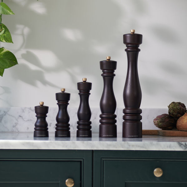 London Salt and pepper set, mørk brun London Salt and pepper set, mørk brun, Cole & Mason