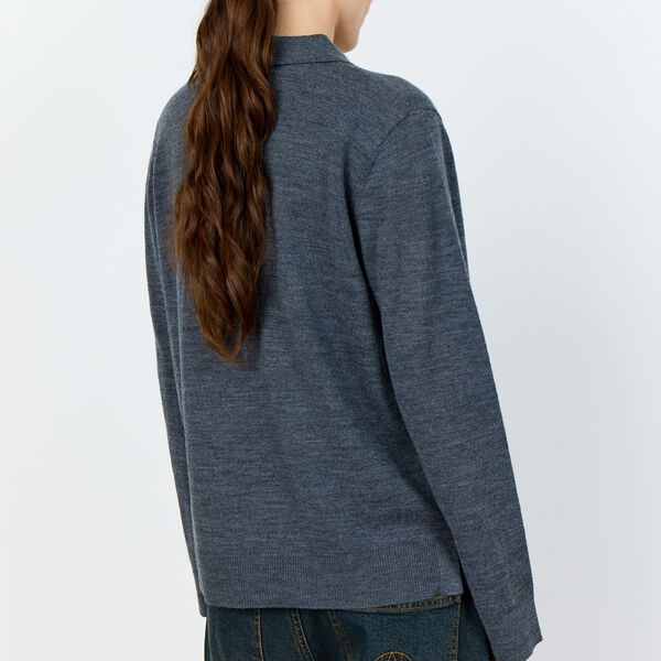 LR-ISMAILA 9 Pullover, dark grey melange LR-ISMAILA 9 Pullover, dark grey melange, Leveté Room