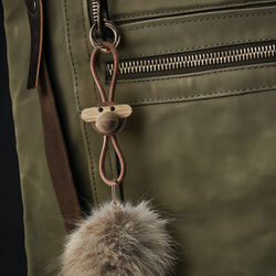 Abe nøglering, guld, Kay Bojesen Denmark