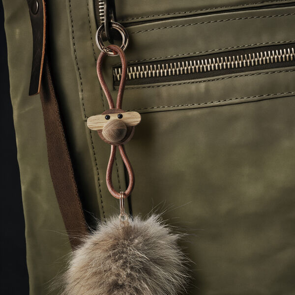 Abe nøglering, guld, Kay Bojesen Denmark