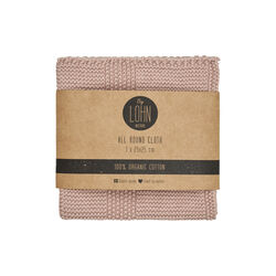 Strikket Klud, husted violet, By LOHN