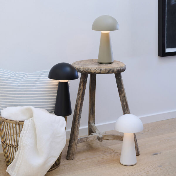 Sam genopladelig lampe, warm gray, Sirius Home