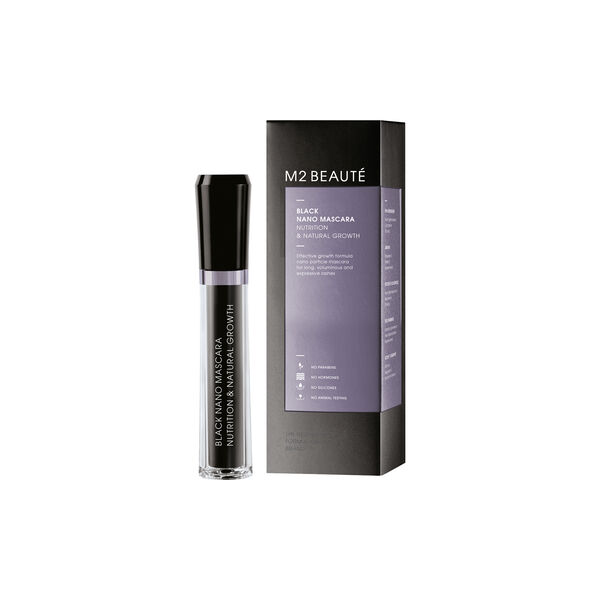 Black Nano Mascara Nutrition & Natural Growth, M2 BEAUTÉ