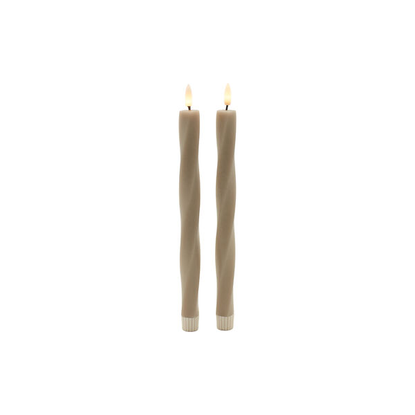 Sille Twist LED lys, light caramel, Sirius Home