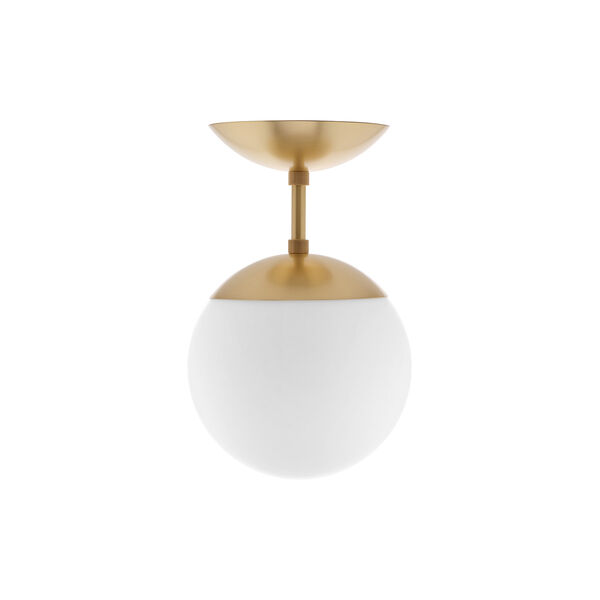Lord 1 Ceiling/Wall Lamp, brass/opal, Rubn