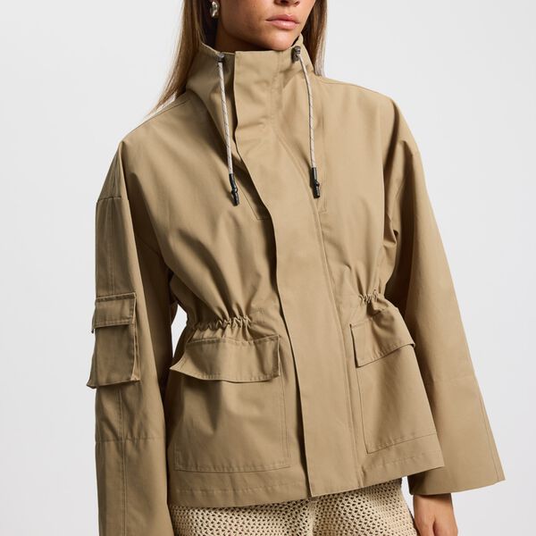 Tech Jacket Cloud, beige taupe, Rethinkit