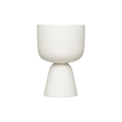 Nappula urtepotte small, hvid, Iittala
