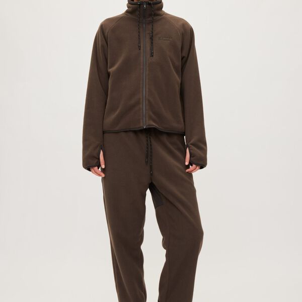 Jacket Polar Fleece Campfire, coffee, Rethinkit