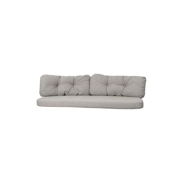 Ocean large 3-pers. sofa hyndes&aelig;t, light brown, Cane-line