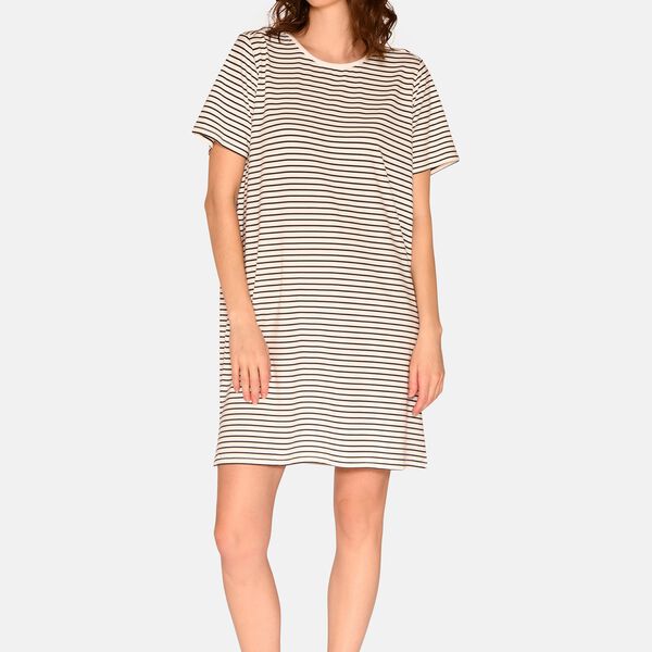 Bea Shortsleeved Dress, pavement stripe, CCDK Copenhagen