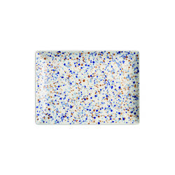 Helle A4 tallerken, blue-brown, Iittala