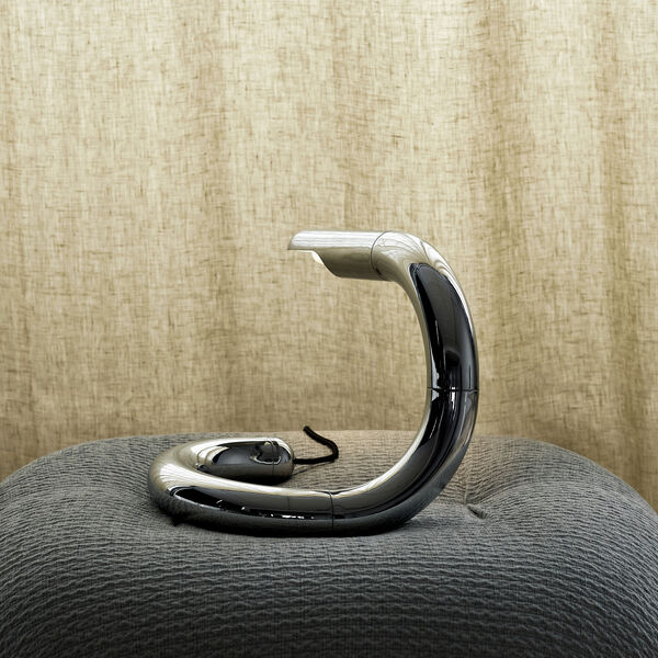 Aspide Table Lamp, chrome Aspide Table Lamp, chrome, GUBI