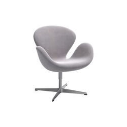 Svanen™ 3320 loungestol, grey/beige 0118, Fritz Hansen