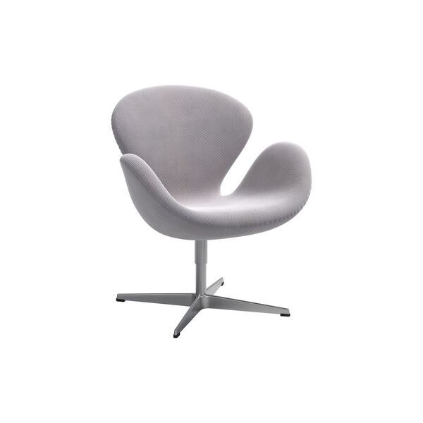 Svanen™ 3320 loungestol, grey/beige 0118, Fritz Hansen