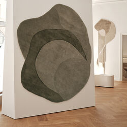 Optical Web gulvtæppe, forest, Linie Design