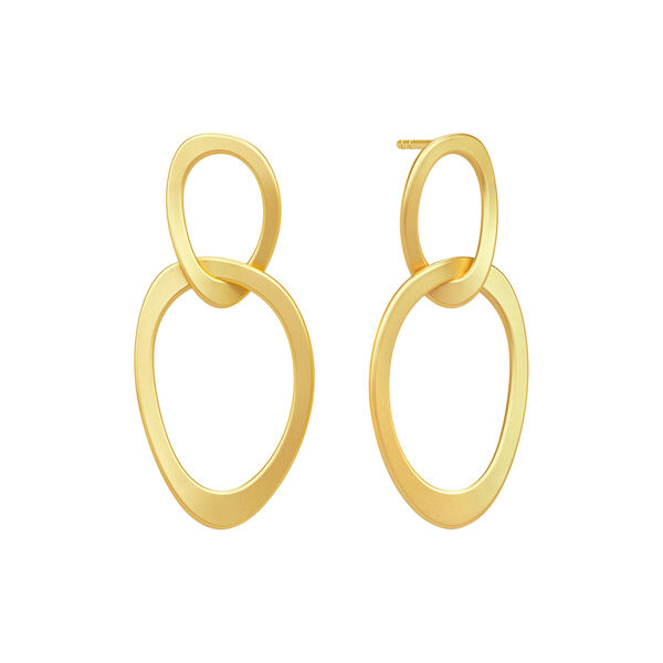 Ava Earrings, gold, Julie Sandlau