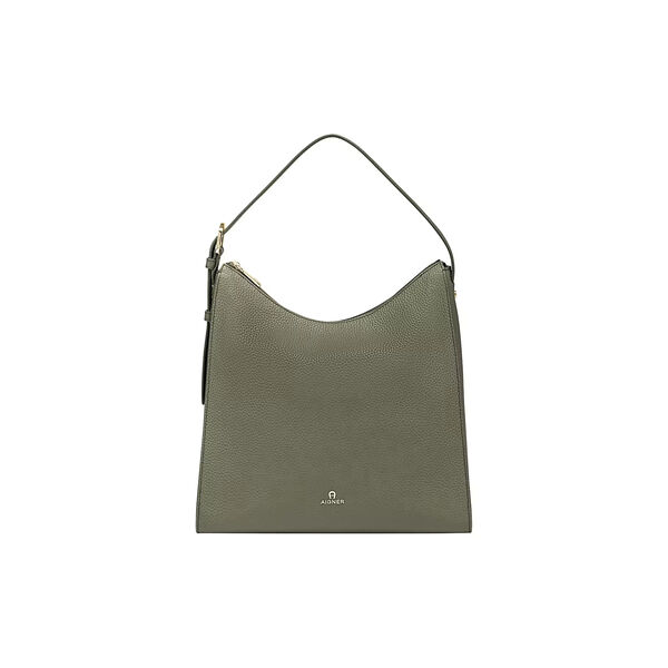 Ivy Hobo Bag L, moss green, Aigner