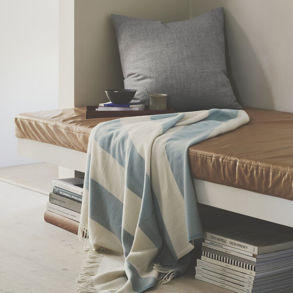 The Sweater plaid, 05324 blue, Silkeborg Uldspinderi