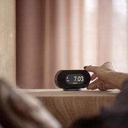 Vækkeur, sort, Jacob Jensen